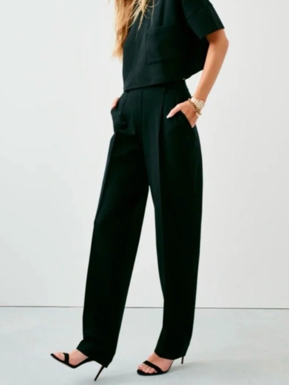 NWT Spanx Barrel Leg Pant, Size Medium